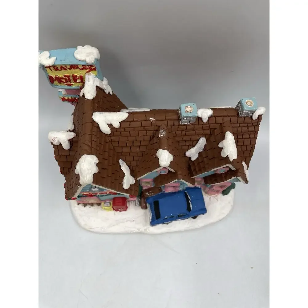 Vintage “Travelers Motel” Christmas Village